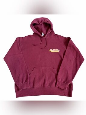 Wacko Maria x Reservoir Dogs K-Billy Super Sounds Hoodie Sweatshirt Sz M Maroon